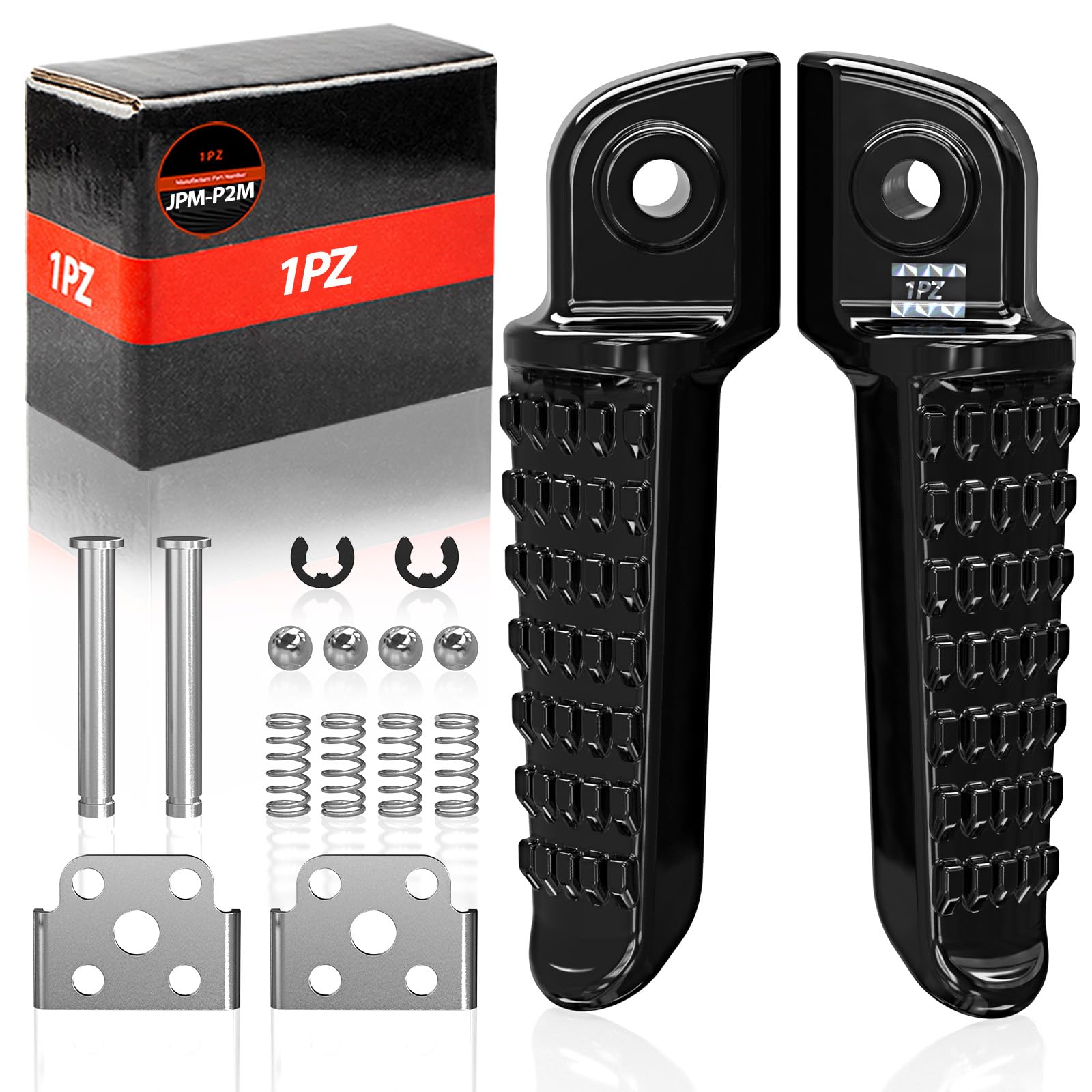 

1PZ JPM-P2M Двойная подножка, Комплект левая и правая, Прочная, Для автомобилей, Zephyr 400, 750,