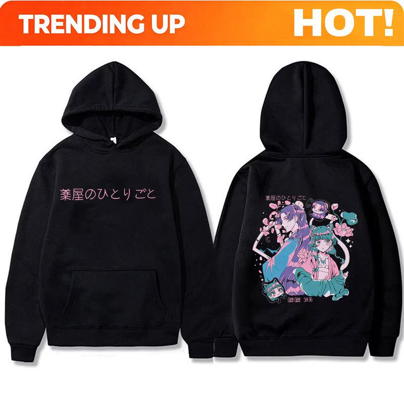Custom Anime The Apothecary Diaries Hoodie, funny, kawaii, cute, Maomao Merch, casual hoodie for girls and women
