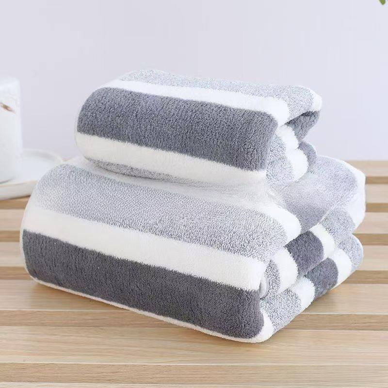

Мягкие и Впитывающие Банные Полотенца Премиальные Толстые Хлопковые Полотенца для Лица Быстросохнущие Высоковпитывающие для Взрослых и Детей Идеальны для Ванны Душа 140*70 серый