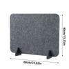 40x60cm Desk Screen Felt Baffle Anti-foam Sound-absorbing Partition Board Student Desk Polyester Fiber Isolation Board