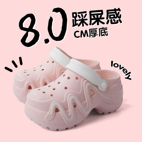 Fashion Slippers Casual Summer Women's Shoes Platform Shale Female Beach Pantofle Slides Cover Toe Luxury Sabot 2025 Flat Fashion