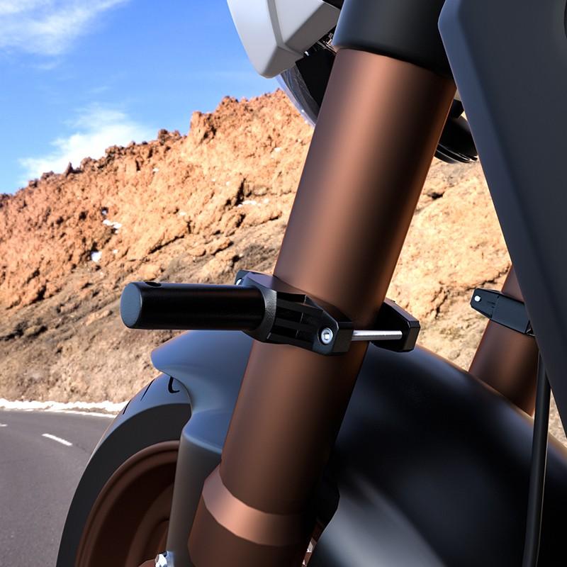 2 stücke Halterung für Motorrad Stoßstange Scheinwerfer Stand Scheinwerfer Verlängerung Pol Rahmen Unterstützung Halterung