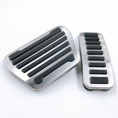 Cubierta del pedal del reposapiés del freno de combustible del automóvil para Land Rover Discovery 5 Defender 110 para el pedal del acelerador automático Range Rover Sport Vogue