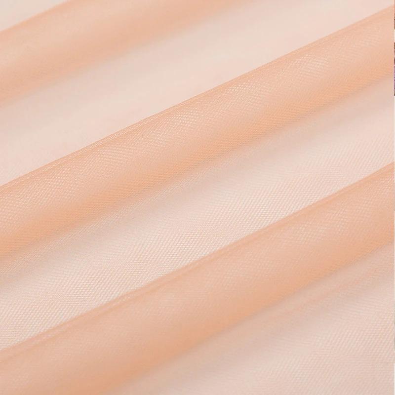 Encrypted Soft Mesh Tulle Fabric For Sewing Wedding Dress Wedding Decorations Curtains Mosquito Nets DIY Sewing Fabrics1m/5m/10m
