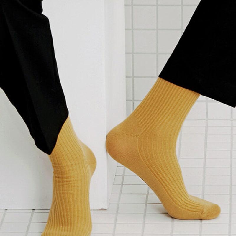 Bananasisters persönliche Herren-Tages-Golji-Socken 10 Farben