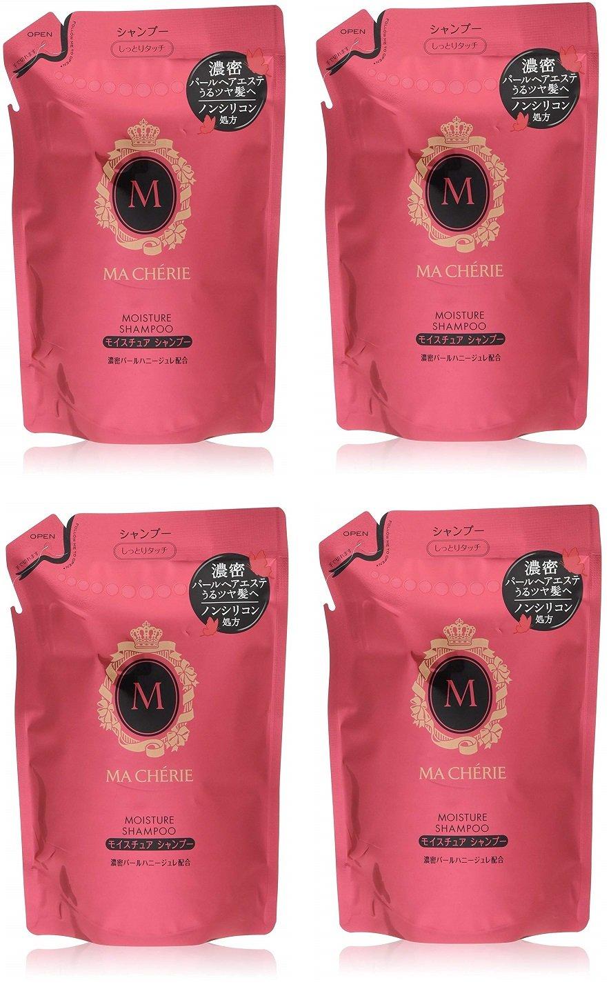 

Macheri Moisture Shampoo Refill and 380ml x 4 pieces [Bulk Purchase] (Moist Cohesive)