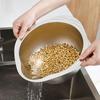 Reusable Vegetable Slicer Grater Stainless Steel Rice Washing Basin  Food Preparation