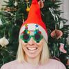 Weihnachtsbaum-Brille, künstlerische Clown-Brille, Weihnachtsfeier, Cosplay-Kostüm-Zubehör, Anzieh-Brille, Requisite