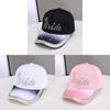Ladies Summer Sun Hat With Short Brim And Sparkling Details For Travel And Beach