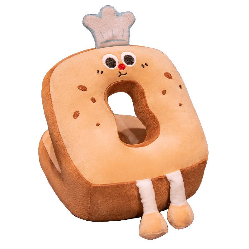 Bread Ice Silk Student Sleeping Pillow Office Lunch Break Pillow Classroom Table Sleeping Nap Artifact