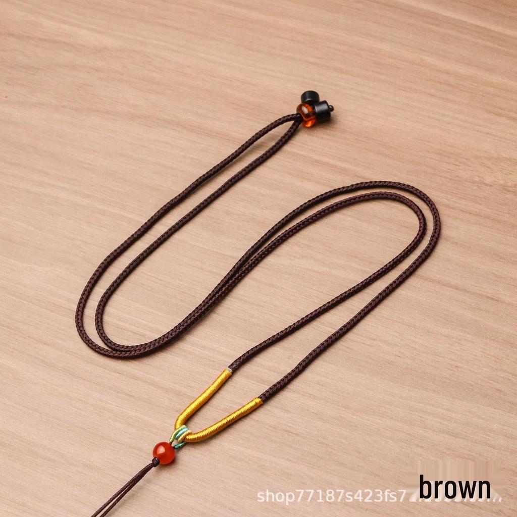 Adjustable Ruyi Necklace Cord for Jade, Amber, Crystal, or Gold Pendants