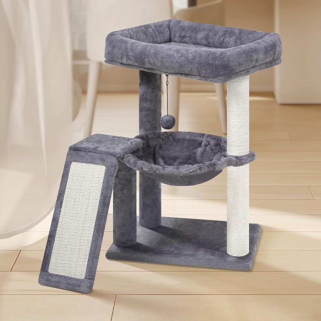 Hot Selling Large Size Wooden Pet Scratcher House Tower Condo Cat Tree