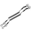 BeyonMind Safety Cord for Wrenches and Retractable Coil Strap with Stainless Steel Maximum Load Made In 2 Silver Anti-Drop, Anti-Loss Tools, Wire,