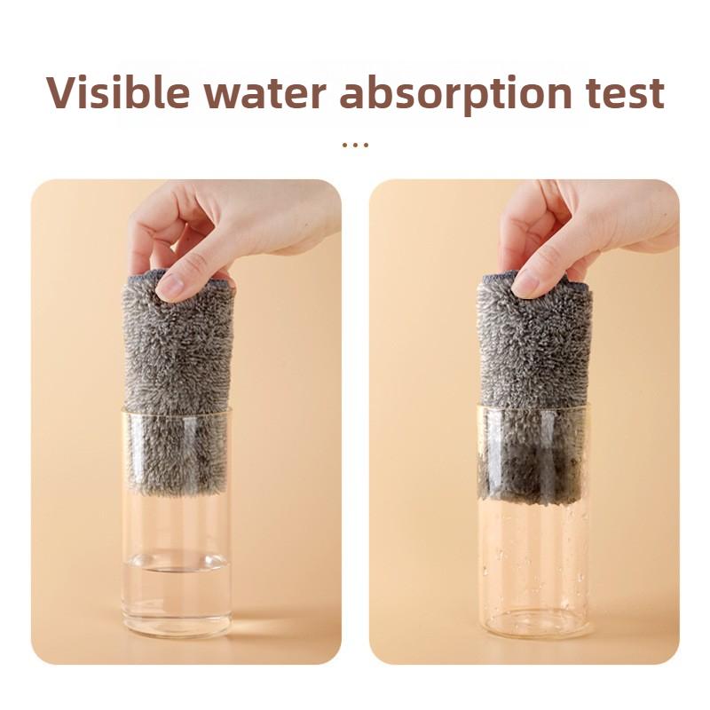 10PCS Microfiber Cleaning Cloths - Super Absorbent & Oil-Resistant Dish Towels, Multi-Use Dishcloths Kitchen Cleaning Tasks