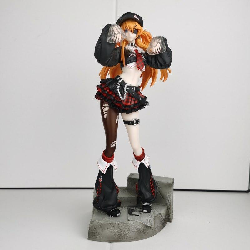 

Аниме Фигурка Рок-группа Аска 33 см Рок-стиль Красивая Девушка Модель Статуэтка Действия Игрушка Аниме Настольные Украшения Коллекционные Игрушки Подарок