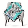 Yak Customize Your Name Outdoor Blanket Used For Chair Office Sofa Bed Camping Soft And Warm Giving Friends And Relatives Birthday Graduation Gift