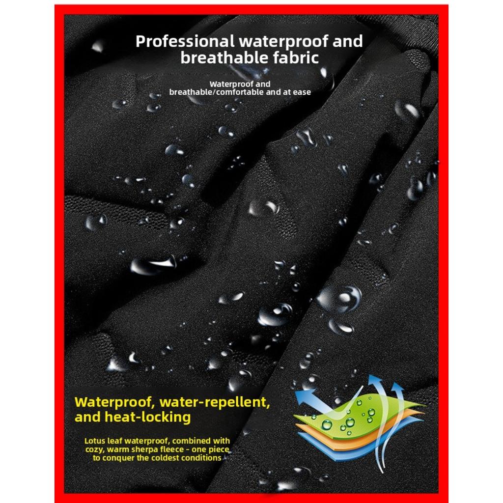 Lamb Flannel Cotton Pants with Added Fleece for Winter and Autumn, Men's Elastic Waisted Casual Pants for Warmth and Long Pants for Keeping Warm