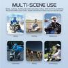 Motorcycle Helmet Headset Bluetooth 5.3 Intercom Headset Wireless Interphone Intercomunicador Waterproof Noise Reduction Voice Control Handsfree
