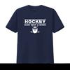 Herren Eishockey Blut Schweiß Bärte Sportfan Eis Tor Team Cooles Design Rundhals T-Shirt vintage Gewaschen Atmungsaktiv Weich Vielseitig