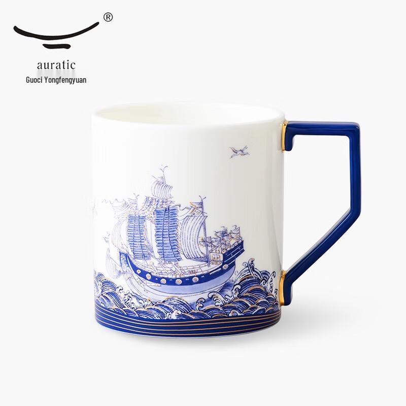 Auratic Mr. Porcelain Peace & Prosperity Mug