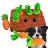 Plush Dog Toys Carrot Pulling Interactive Training Toys for Small Medium Dogs Cats Bite Resistant Puppy Chew Toy Pet Supplies