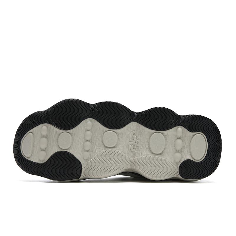 New FILA PEASE Wear resistant And Lightweight Low top Casual Shoes Men's White Agate Gray F12M541114FWR