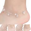Kvinner Chic Butterfly Stars Bell Charm Anklet Armbånd Foot Chain