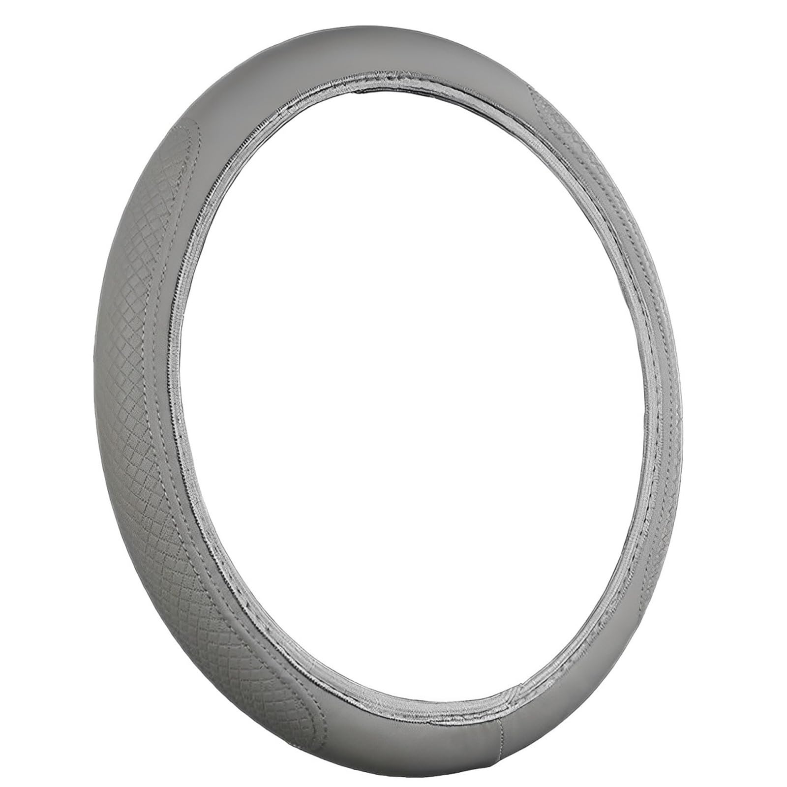 

SES H.I.S Steering Wheel Cover Car Accessories Drive Stretch Anti-slip Steering Grip Wheel Cover Gray сірий колір