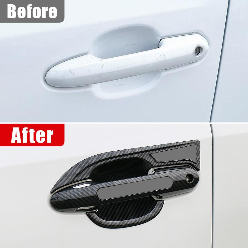 For Toyota RAV4 XA50 2019 2020 2024 2024 2024 2024 RAV 4 Hybrid ABS Car Door Handle Bowl Cover Protection Trim Case Stickers