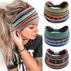 Women's Wide Retro-Style Elastic Sports Headband - Yoga & Hair Accessory