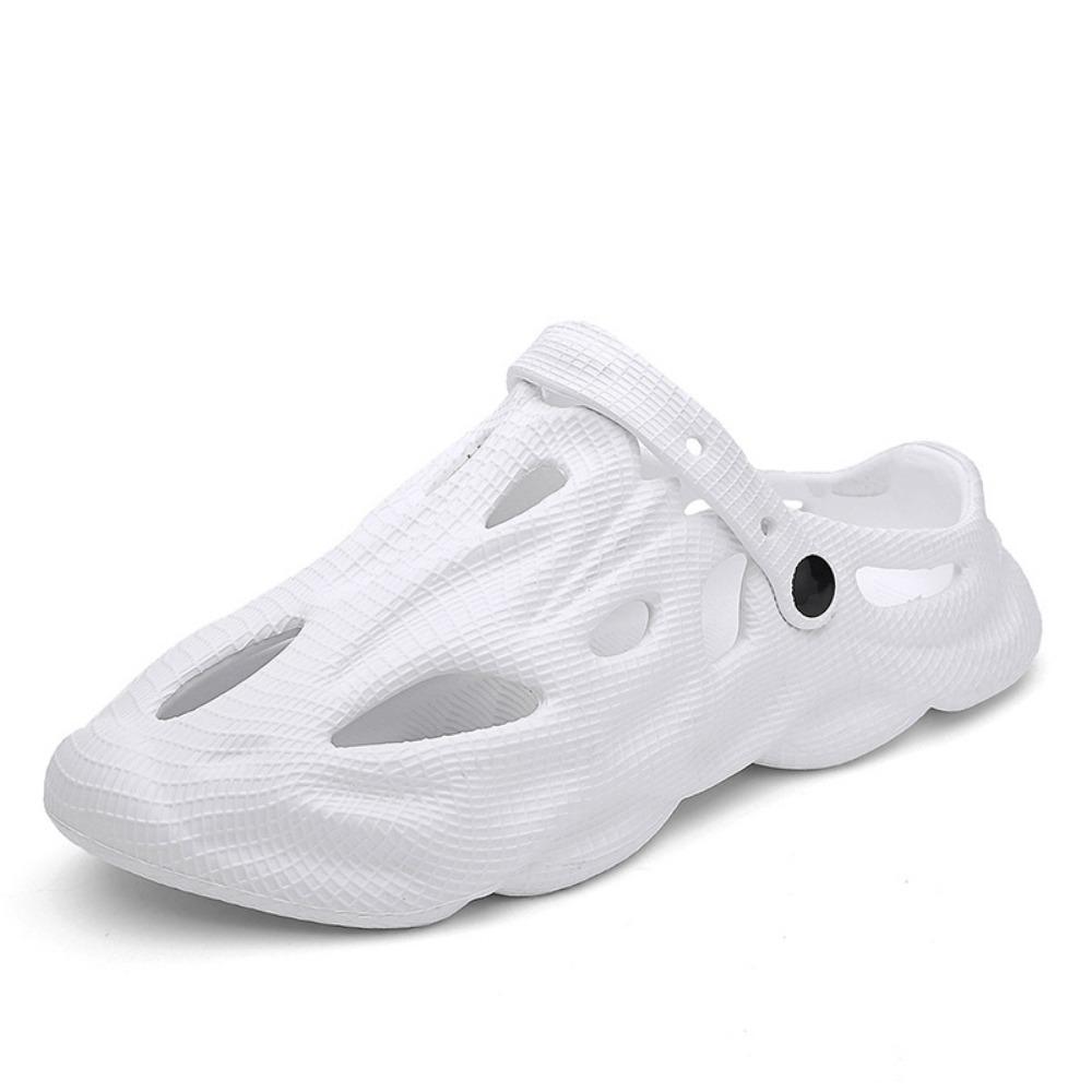 Summer Coconut Hole Sandals for Men Outdoor Soft Sole Breathable Beach Shoes