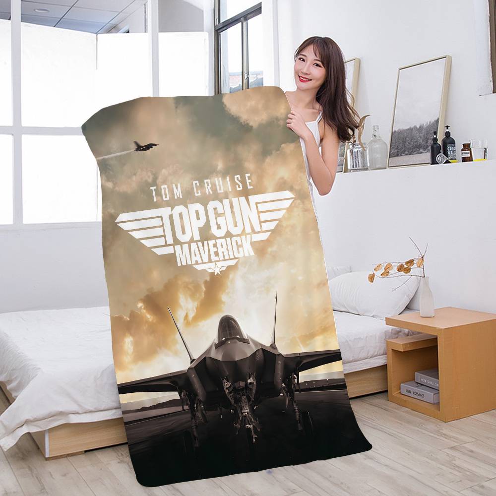 Top Gun Maverick Microfiber Beach Towel Absorbent Quick Dry Soft Yoga Swimming Resort Mountain Climbing Towel
