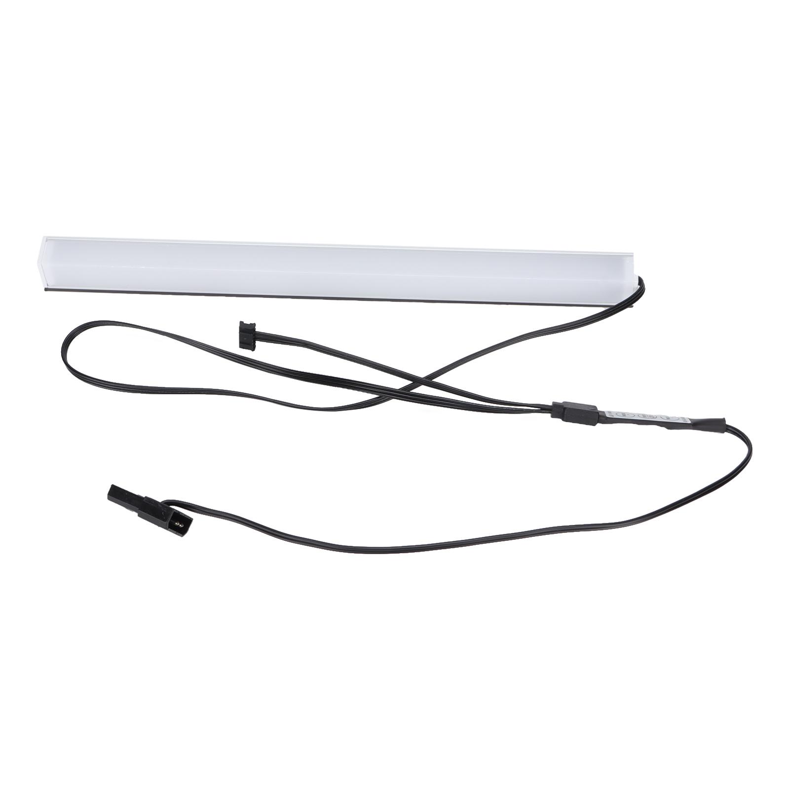 

Светодиодная лампа-трубка 5 В, цветная акриловая магнитная 3-контактная ленточная лампа с ручным контроллером для компьютера 40cm/15.7in