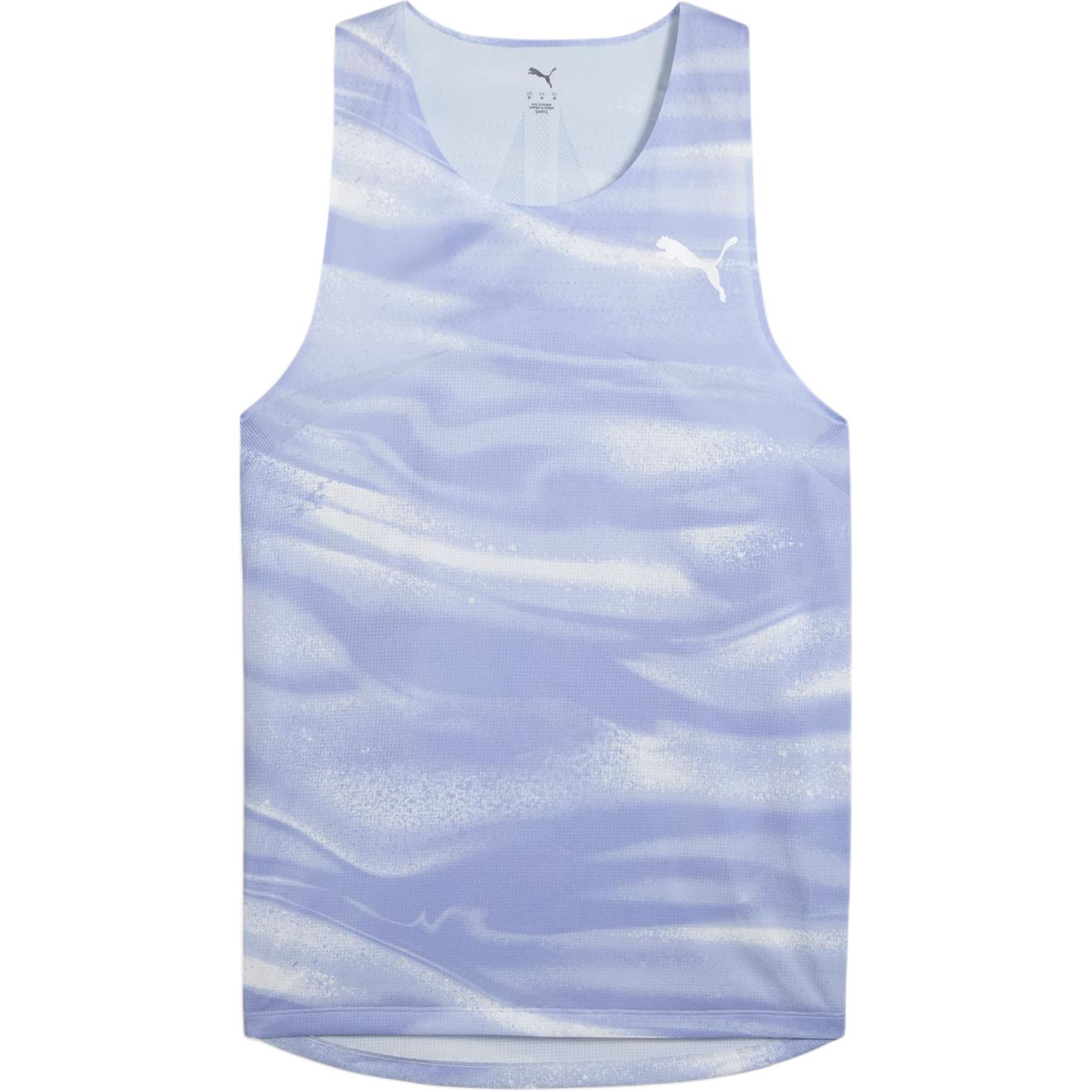 

Puma Мужской топ без рукавов с круглым вырезом и принтом, светло-фиолетовый 526640-47 M