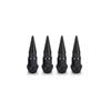 4pcs Car Universal Bullet Head Screws Valve Caps Personalized Modifications Pointed Valve Tips Bicycle and Motorcycle Tires