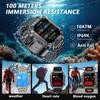 New 1400mAh Super Battery Durable Adult Smart Watch 2.01 inch GPS Trajectory 10ATM Waterproof BT Call Sports Smartwatch Men