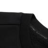 Li Ning Fitness Series Sports Fashion Letter Round Neck Loose Comfortable Warm Fleece Long Sleeve Sweatshirt Men sweatshirt Black AWDU567-1