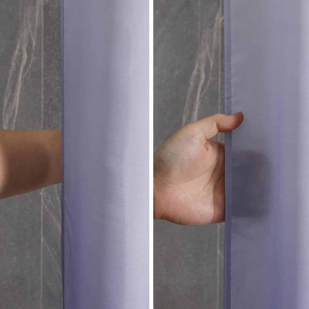 Gradual Change Digital Printing Shower Curtain, Waterproof Bathroom Curtain, Polyester Thickened Shower Cover Bathroom Curtain
