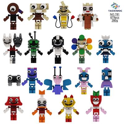 Dandy's World Game Peripheral Building Block Model Figurines