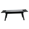 Charcoal Barbecue Grill, Foldable Stainless Steel Laptop Charcoal Barbecue Grill, Even Heating for Parties