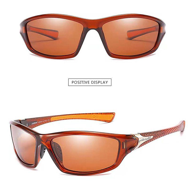 Polarized Men Sunglasses Women Retro Square Sport Fishing Cycling Driving