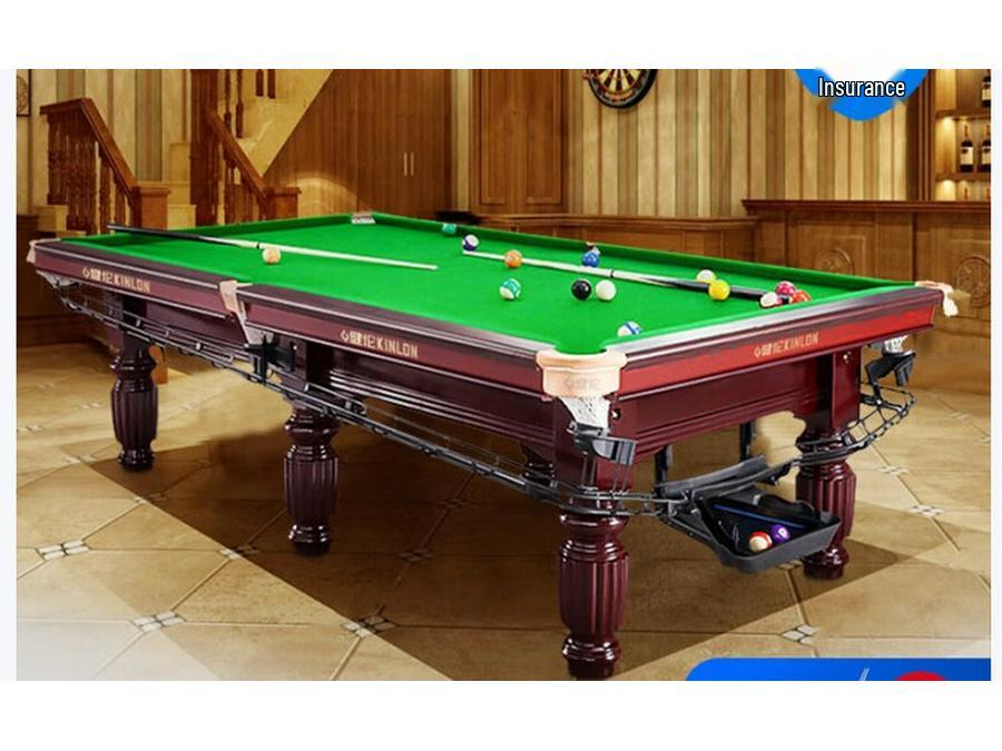 JEEANLEAN Deluxe Chinese 8-Ball Pool Table