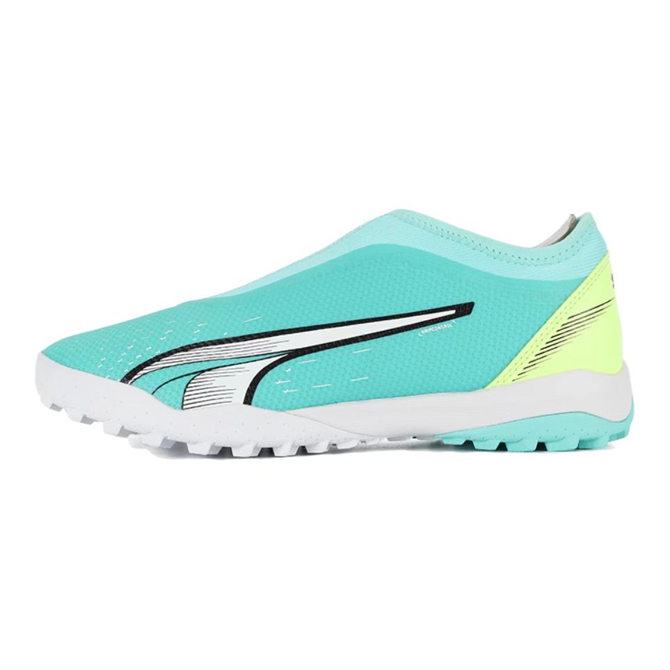 Puma Ultra Pro PU Comfortable Versatile Low-Top Kids Soccer Shoes Kids sneaker Blue White 107231-03
