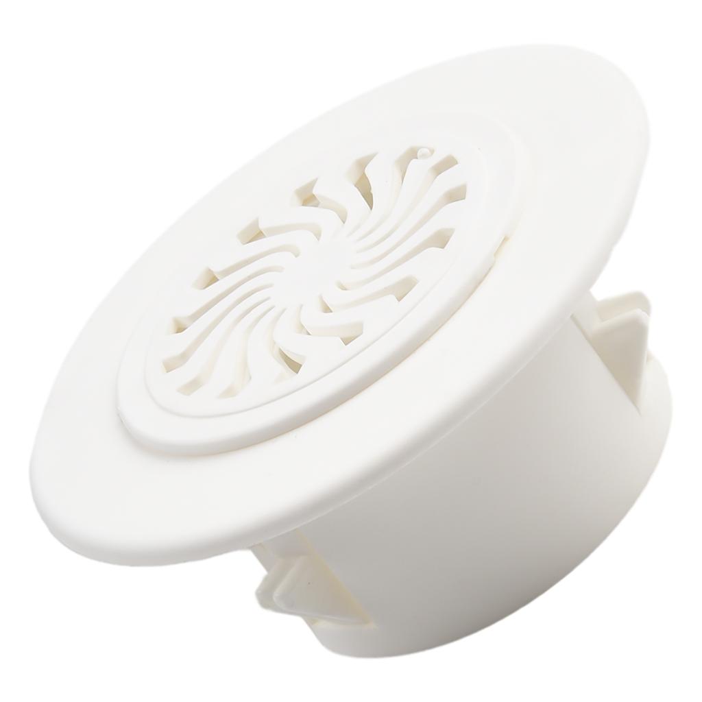 1pc Plastic Cover For Air Conditioning Holes Openings With Shutters Ventilation Grille Wall Hole Decoration 40-100mm Cover