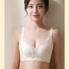 Lingerie Women's Sexy Large-sized Bra Lace Gathering Bra Top Support Adjustable Bra