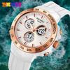Double display waterproof electronic watch multi-function sports chronograph versatile men's quartz watch