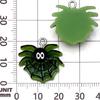24 Styles Halloween Resin Pumpkin & Ghost Pendant Charms for DIY Jewelry