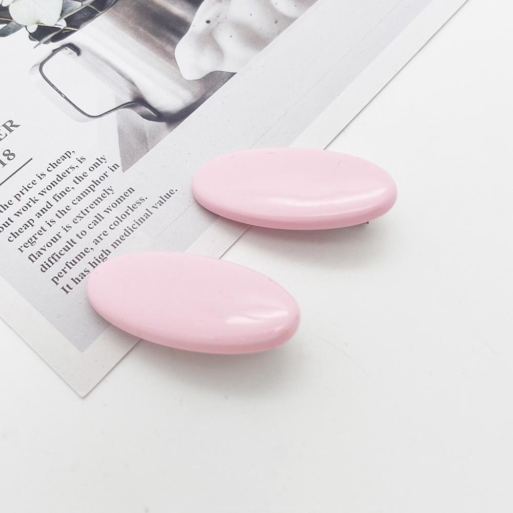 Japanese Cute Oval Duckbill Hair Clip for Women - Fresh, Fashionable Bangs and Top Clip