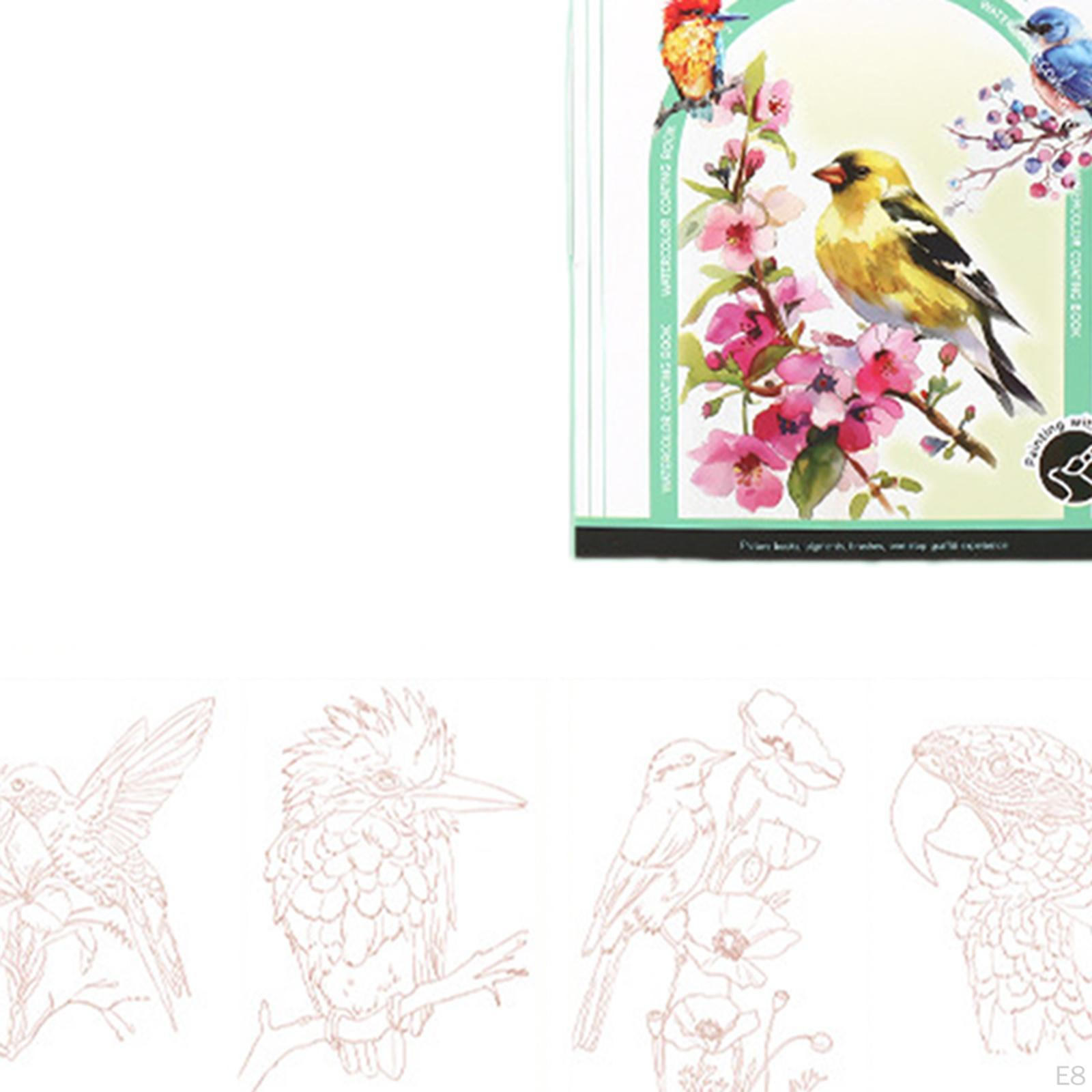 Акварельная Краска Книга Набор Водных Красок Обучающая Игрушка DIY Крафт Раскраска — фото 10