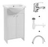 Bathroom Set Cabinet with Sink 50 & Faucet and Trap Diana